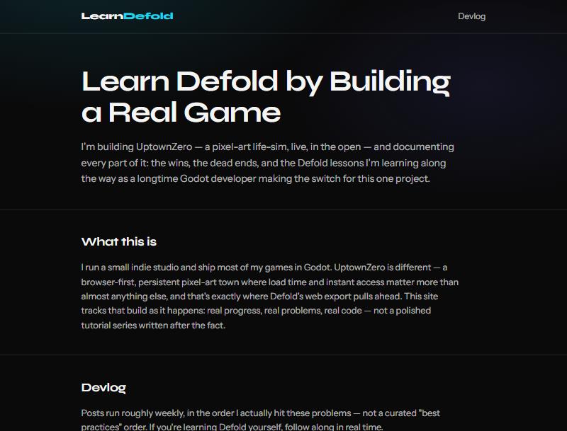Learn Defold